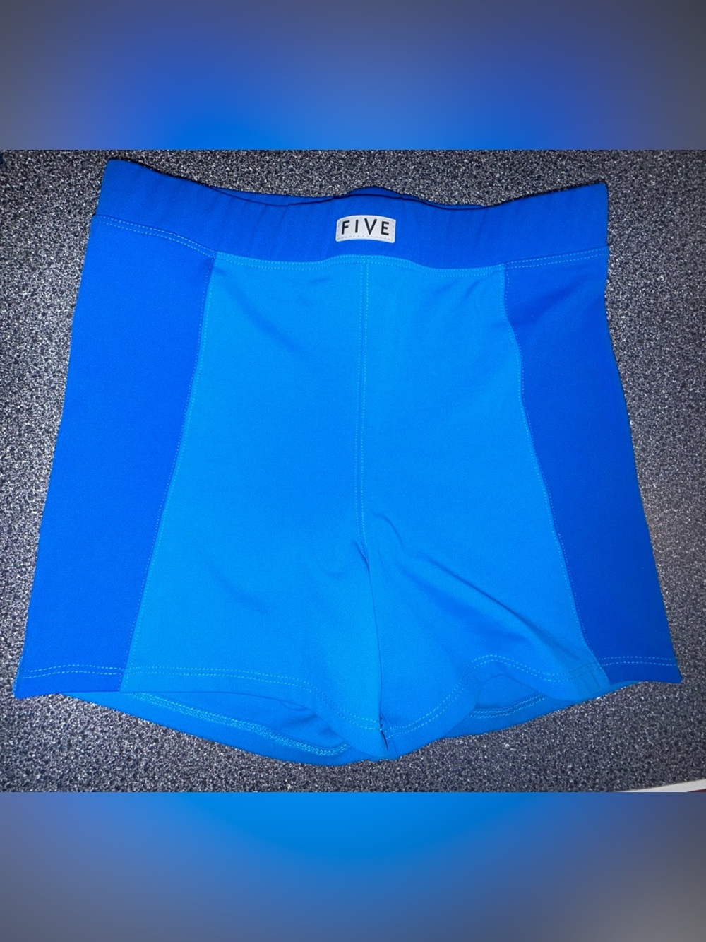 Five Dancewear Shorts Blue/Dark Blue Size Adult Medium